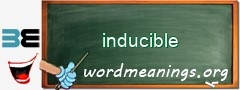 WordMeaning blackboard for inducible